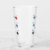 NIEUWE ZEALAND KIWIS GLAS (Links)
