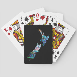 NIEUWE-ZEELAND KAART EENVOUDIG PAUA