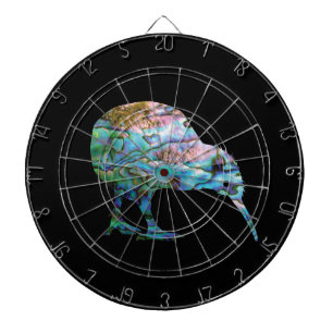 NIEUWE-ZEELAND KIWI PAUA DARTBORD