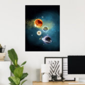 Nieuwe zonne-installatie poster (Thuiskantoor)