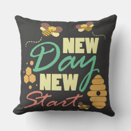Nieuwedag Nieuwe Start Sierkussen