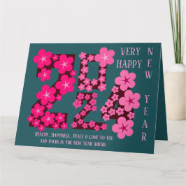 NIEUWEJAARSWENS 2024 VAN ZUSTER KAART