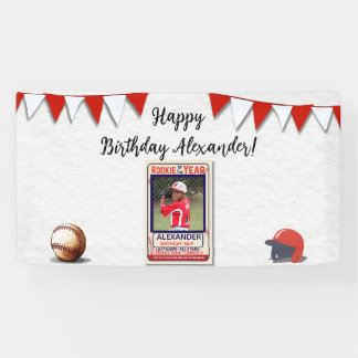Nieuweling van het Jaar Foto Verjaardagsbanner Spandoek