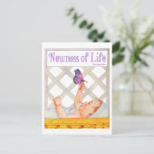 Nieuwheid van het leven Inspirerend Briefkaart (Staand voorkant)