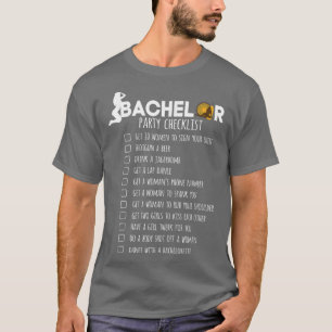 Nieuwigheid vrijgezellen Funny Bruids Huwelijksche T-shirt