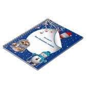 Nieuwjaar 2023: winter, warme chocolade notitieboek (Linkerzijde)