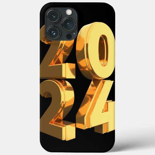 Nieuwjaar 2024 Case-Mate iPhone case (Achterkant)