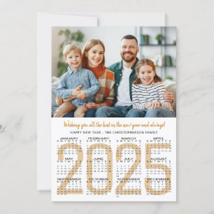 Nieuwjaar 2025 Kalender 1 foto