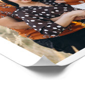 Nieuwjaar 2025 Kalender Familie Multi Photo Collag Poster (Hoek)