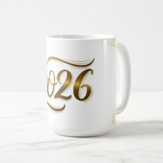 Nieuwjaar 2026 koffiemok