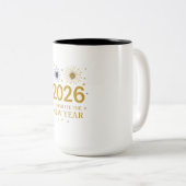 Nieuwjaar 2026 Mok – Vakantiegeschenk (Voorkant rechts)