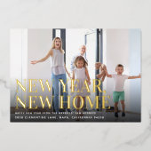 Nieuwjaar | Aankondiging vakantieverplaatsing (Voorkant)