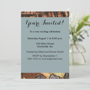 Nieuwjaar Antiek Vader Tijd Kaart