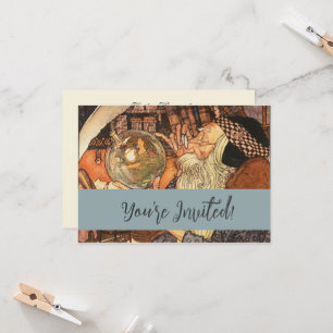 Nieuwjaar Antiek Vader Tijd Kaart