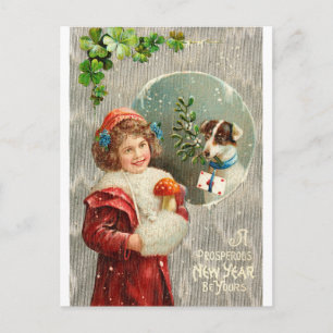 Nieuwjaar Briefkaart