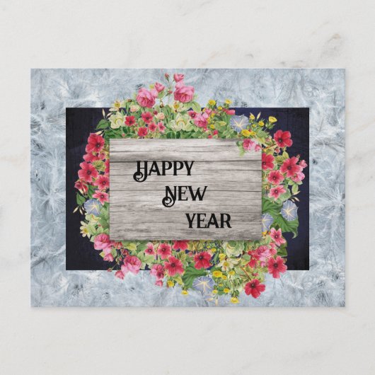 Nieuwjaar Briefkaart (Voorkant)