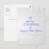 Nieuwjaar Briefkaart (Voorkant / Achterkant)