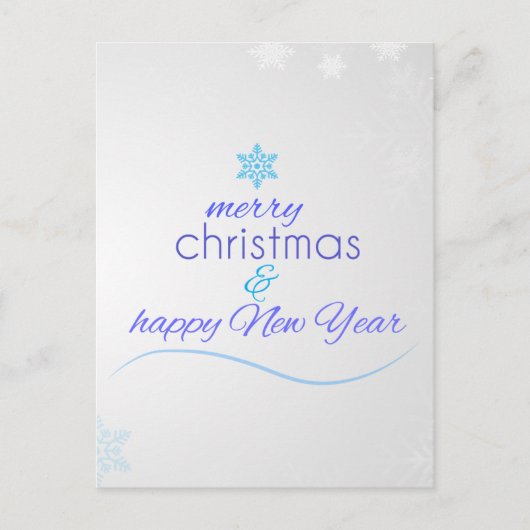 Nieuwjaar Briefkaart (Voorkant)