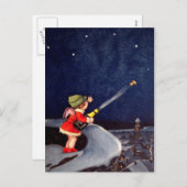 Nieuwjaar Briefkaart (Voorkant / Achterkant)