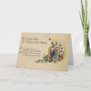 Nieuwjaar  briefkaart 1916