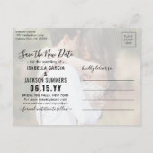 Nieuwjaar bruiloft verandering plannen 2 Foto Holi Aankondigingskaart (Achterkant)