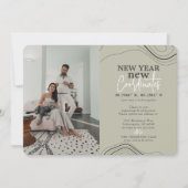 Nieuwjaar coördineert publicatie groene beweging P Feestdagenkaart (Voorkant)