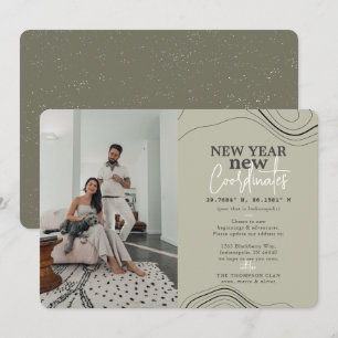 Nieuwjaar coördineert publicatie groene beweging P Feestdagenkaart