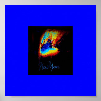 Nieuwjaar Doppler Poster