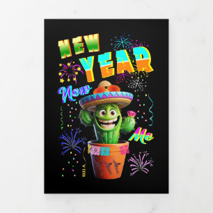 Nieuwjaar Drieluik Wenskaart