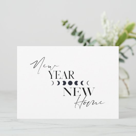 Nieuwjaar feestdag - nieuw startpunt dat we hebben kaart (Staand voorkant)