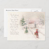 nieuwjaar feestdagenkaart (Voorkant / Achterkant)