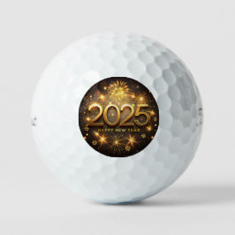 Nieuwjaar golfbal 2025 golfballen