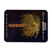 Nieuwjaar: kerstpalmboom magneet (Horizontaal)