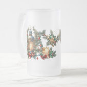 Nieuwjaar Matglas Bierpul (Voorkant links)