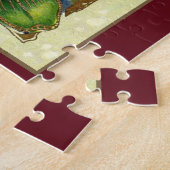 Nieuwjaar met kleppen legpuzzel (Zijkant)