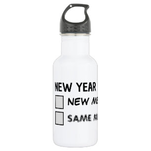 NIEUWJAAR Nieuwe Ik? Waterfles