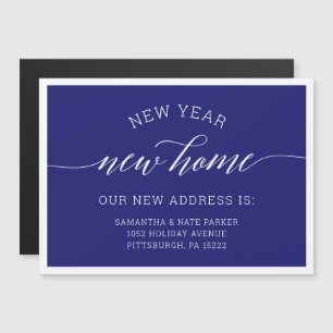 Nieuwjaar   Nieuwe mededeling over de verplaatsing Magnetische Uitnodiging