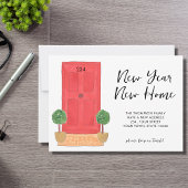 Nieuwjaar nieuwe mededeling over thuisbeweging aankondiging