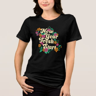 Nieuwjaar Nieuwe Start Tri-Blend Shirt
