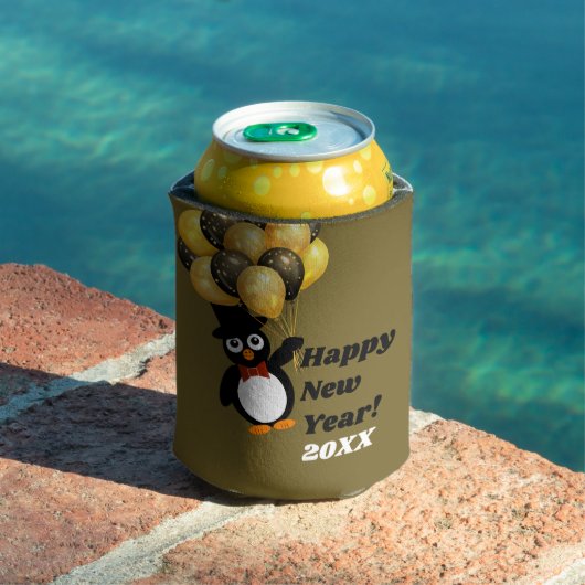 Nieuwjaar Penguin-Koelbox Blikjeskoeler (Insitu Zwembad)