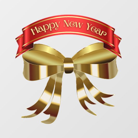 Nieuwjaar Raamsticker (Vel)