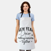 Nieuwjaar Schort (Gedragen)