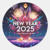 Nieuwjaar Sticker (Voorkant)