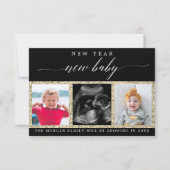 Nieuwjaar van de aankondiging van de zwangerschap (Voorkant)