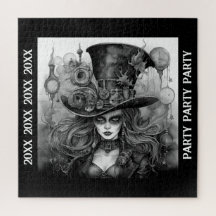 Nieuwjaar Verjaardag Halloween Feest Steampunk