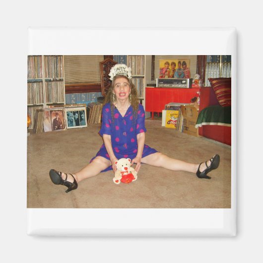 Nieuwjaar vieren met mijn zingende Speelgoed Magneet (Voorkant)