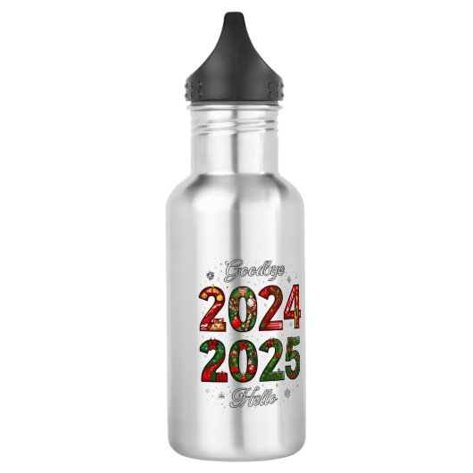 Nieuwjaar Waterflesjes Waterfles (Links)