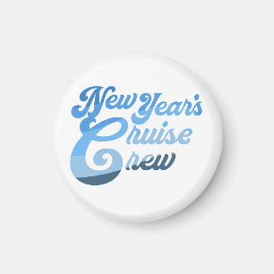 Nieuwjaars Cruise Crew Magnet Magneet
