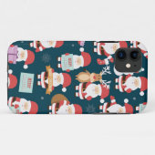 Nieuwjaars patroon Case-Mate iPhone case (Achterkant (horizontaal))