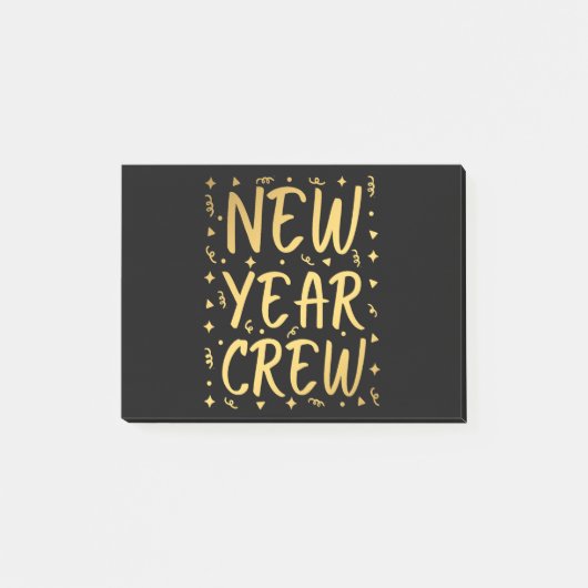 Nieuwjaarsbemanning Post-it® Notes (Voorkant)